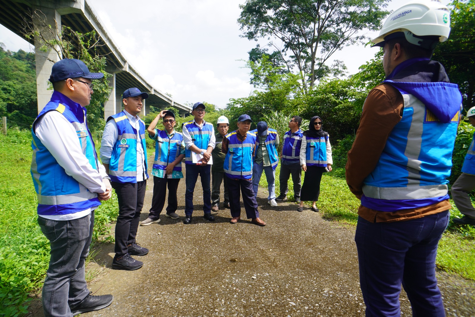 Komisaris dan Direksi TMJ Lakukan Site Visit Lapangan Pastikan Pelayanan Operasional Lancar