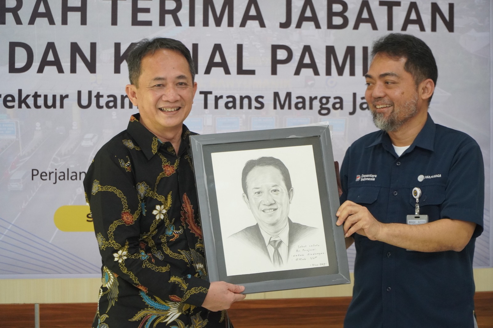 PT Trans Marga Jateng Laksanakan Serah Terima Jabatan Direktur Utama